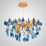 Подвесная люстра AGATE BLUE от ImperiumLoft