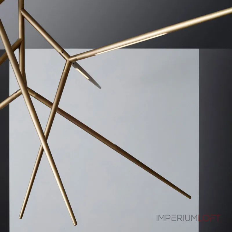 Люстра на штанге FLASK Gold Люстра на штанге FLASK Gold