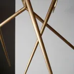 Люстра на штанге FLASK Gold