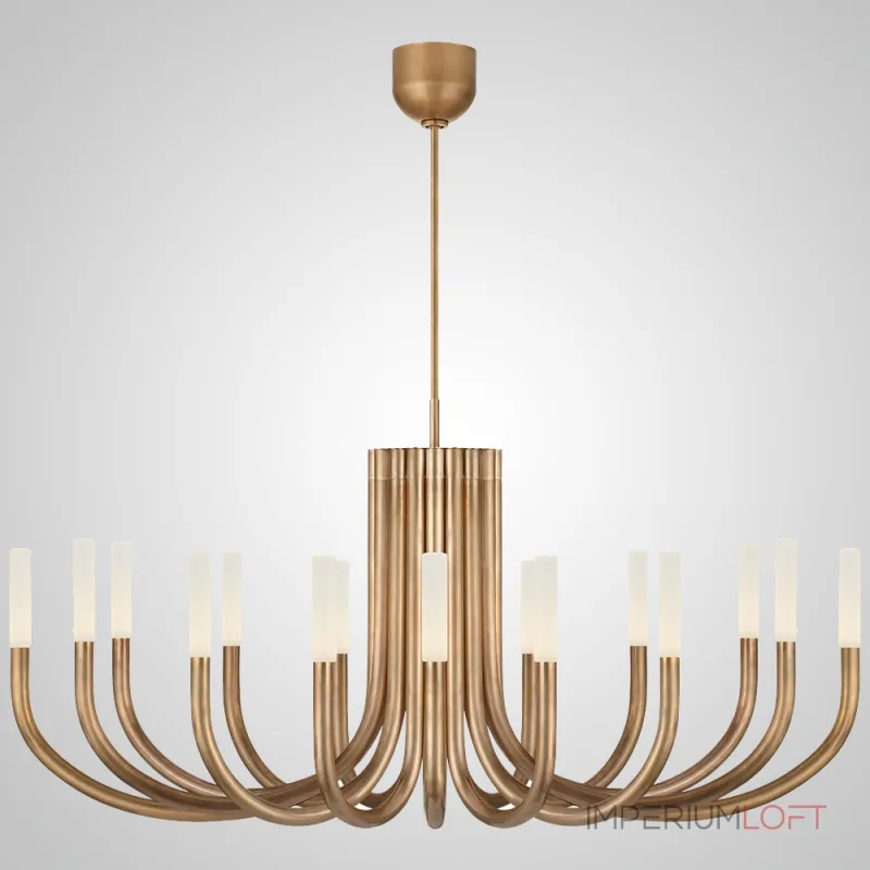 Люстра на штанге LAURA D80 Nickel