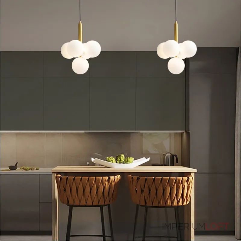 Люстра на штанге WALTON MORE D60 White