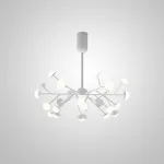 Люстра на штанге HILVI D88 White