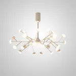 Люстра на штанге HILVI D88 White