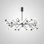 Люстра на штанге HILVI D88 White