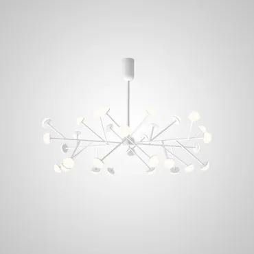 Люстра на штанге HILVI D120 White