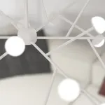 Люстра на штанге HILVI D88 White