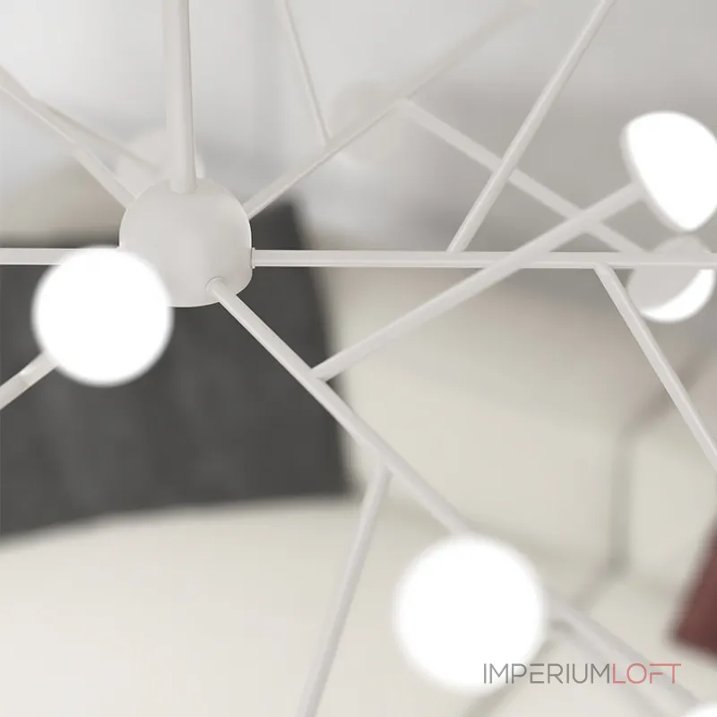 Люстра на штанге HILVI D88 White Люстра на штанге HILVI D88 White