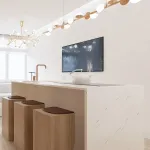 Люстра на штанге HILVI D88 White