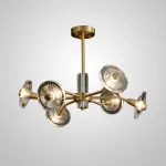 Люстра на штанге JANICA L18 Brass Black