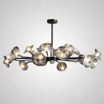 Люстра на штанге JANICA L18 Brass Black