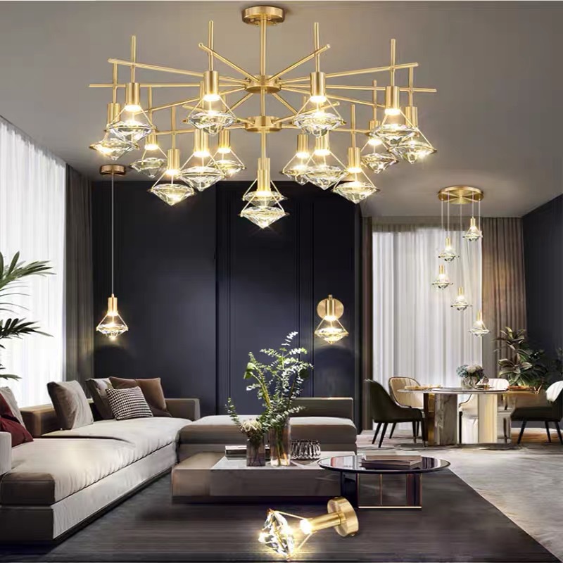 Люстра на штанге GLASGOW CH L13