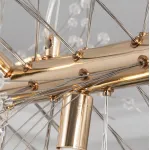 Подвесная люстра ROSALIA D40 Chrome от ImperiumLoft