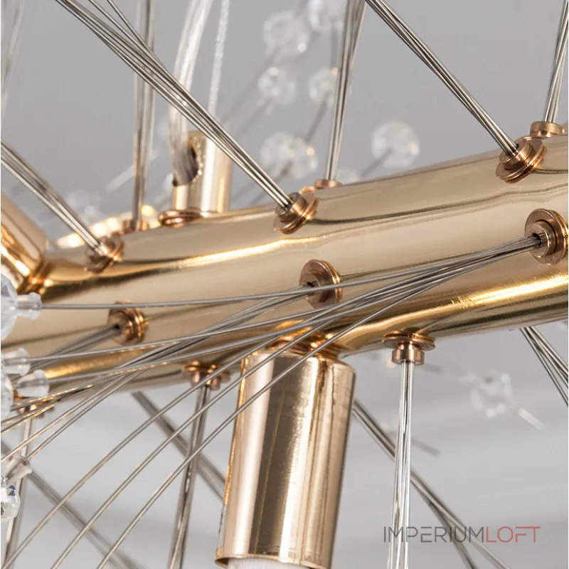 Подвесная люстра ROSALIA D40 Chrome от ImperiumLoft