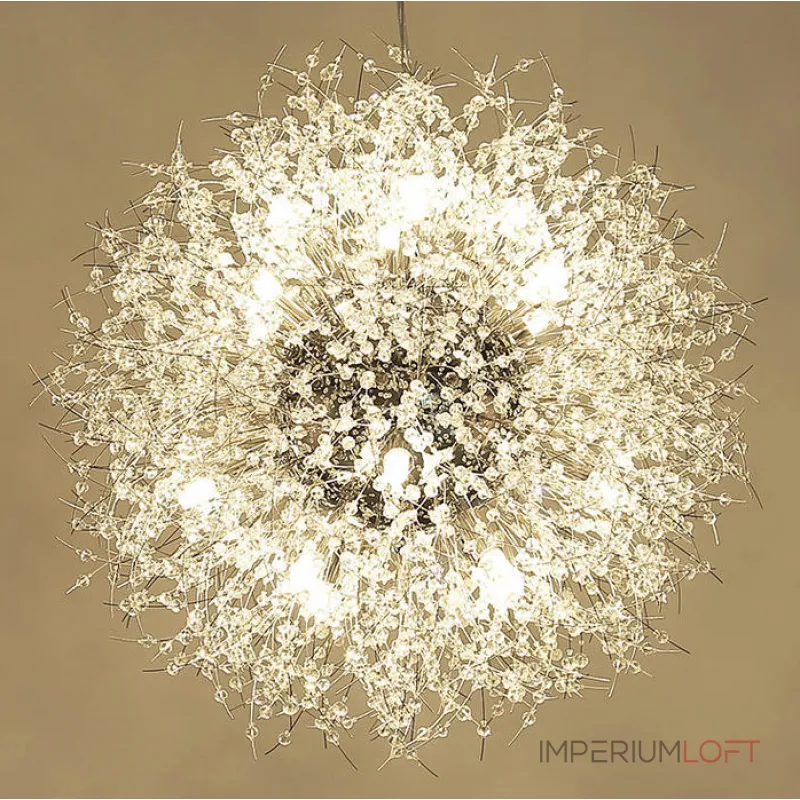 Подвесная люстра ROSALIA D40 Chrome от ImperiumLoft