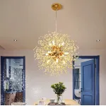 Подвесная люстра ROSALIA D40 Chrome от ImperiumLoft