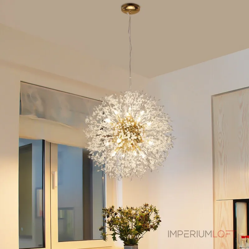 Подвесная люстра ROSALIA D40 Chrome от ImperiumLoft