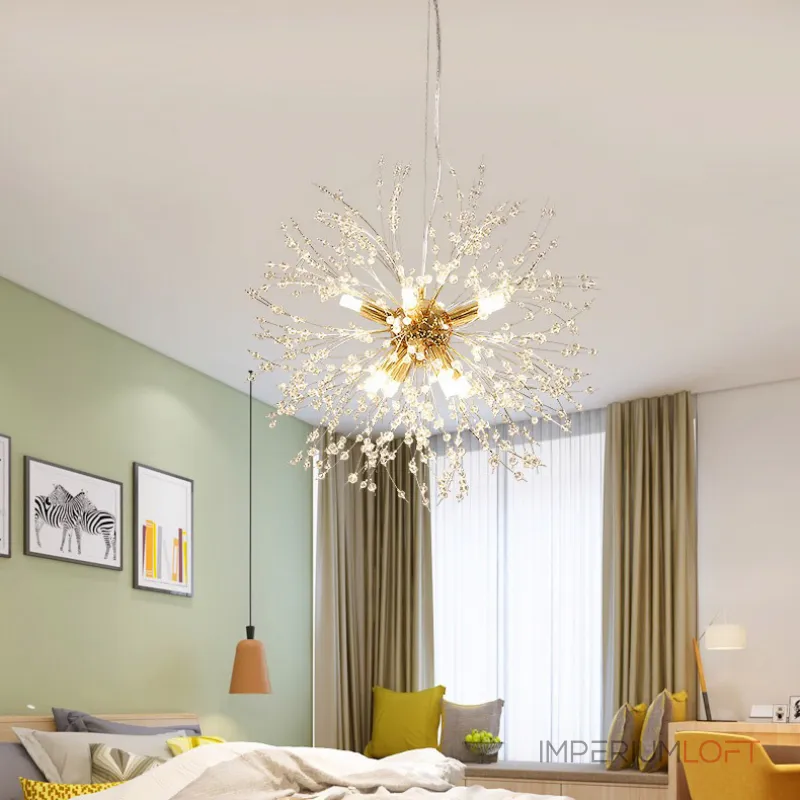 Подвесная люстра ROSALIA D40 Chrome от ImperiumLoft