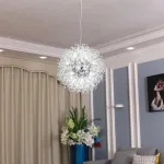 Подвесная люстра ROSALIA D40 Chrome от ImperiumLoft