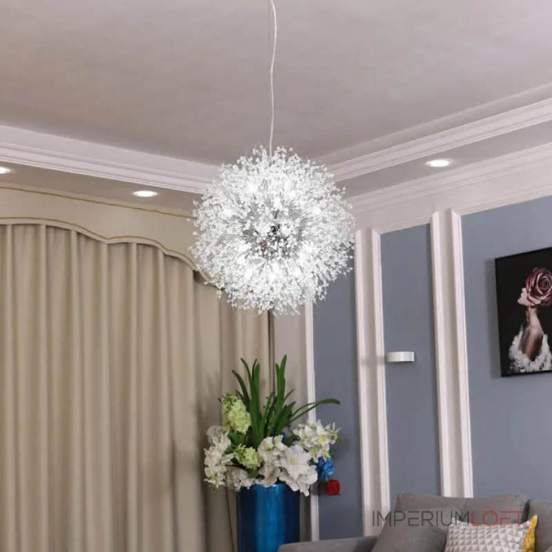 Подвесная люстра ROSALIA D40 Chrome от ImperiumLoft