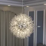 Подвесная люстра ROSALIA D40 Chrome от ImperiumLoft