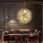 Подвесная люстра ROSALIA D40 Chrome от ImperiumLoft