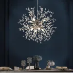 Подвесная люстра ROSALIA D40 Chrome от ImperiumLoft