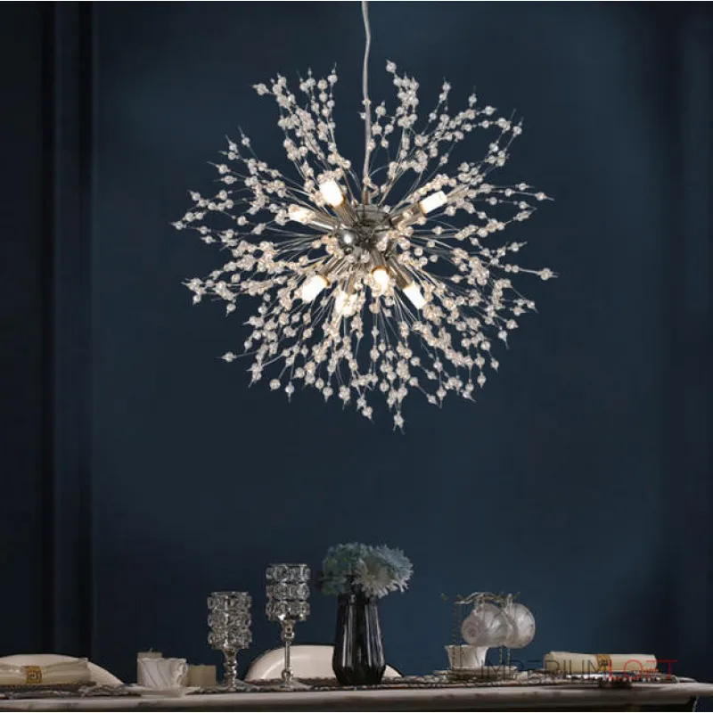 Подвесная люстра ROSALIA D40 Chrome от ImperiumLoft