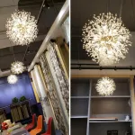 Подвесная люстра ROSALIA D40 Chrome от ImperiumLoft