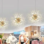 Подвесная люстра ROSALIA D40 Chrome от ImperiumLoft