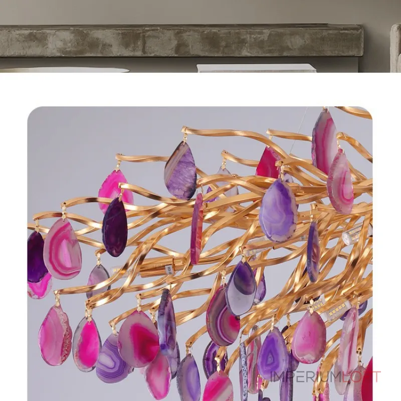 Подвесная люстра AGATE COLOR L13 от ImperiumLoft