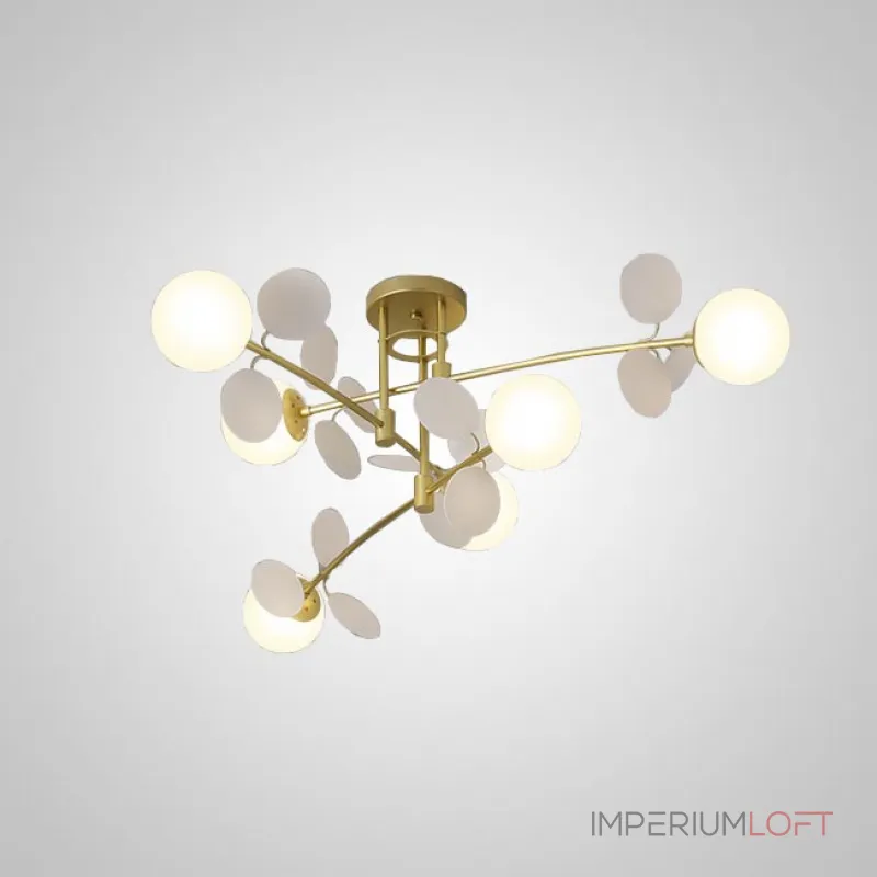 Потолочная люстра Light of MATISSE B D120 Gold White Потолочная люстра Light of MATISSE B D120 Gold White