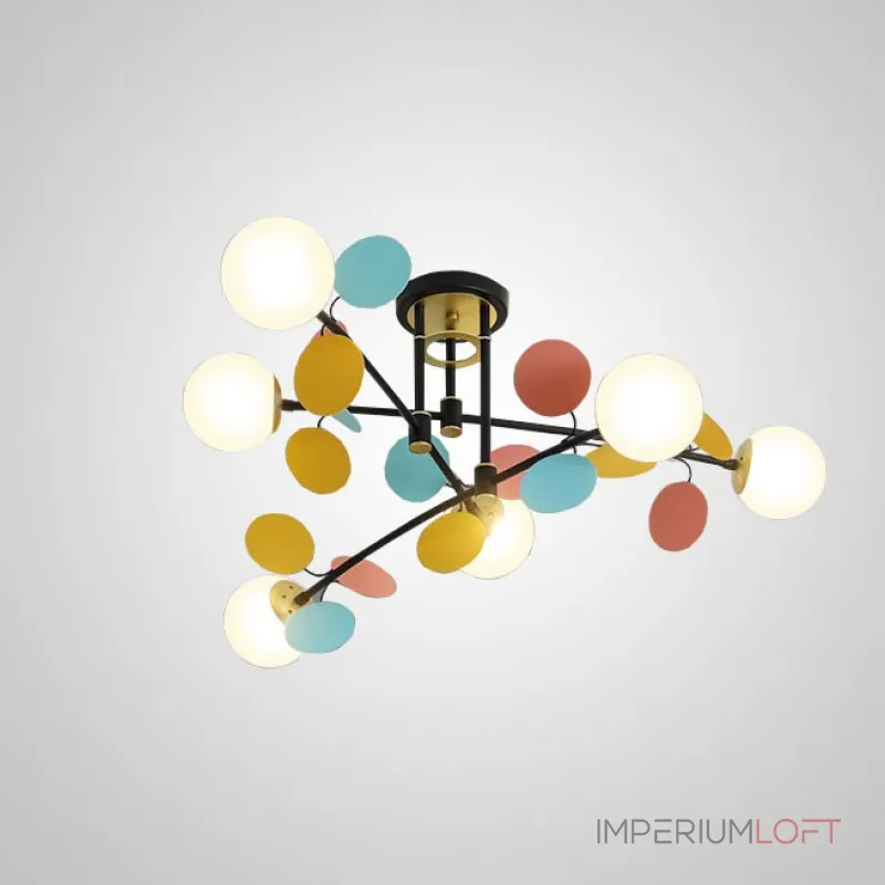 Потолочная люстра Light of MATISSE B D120 Gold White Потолочная люстра Light of MATISSE B D120 Gold White