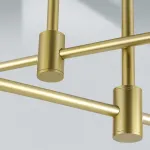 Потолочная люстра Light of MATISSE B D80 Gold Multicolor