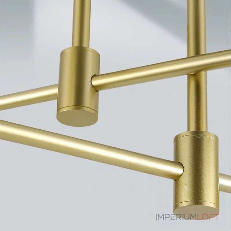 Потолочная люстра Light of MATISSE B D80 Gold Multicolor