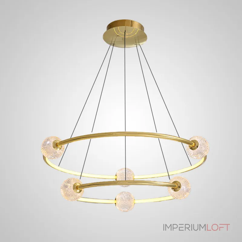 Подвесная люстра STORMS CH D89 Gold Подвесная люстра STORMS CH D89 Gold