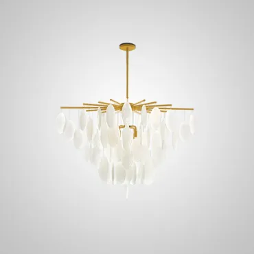 Люстра на штанге RITTA D68 Gold