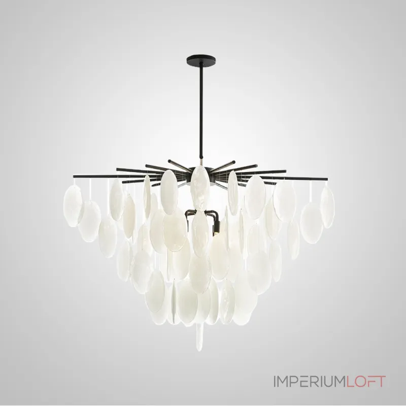 Люстра на штанге RITTA D68 Black