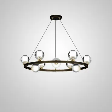 Подвесная люстра ILIANA CH D70 Brass Black