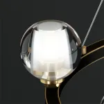 Подвесная люстра ILIANA CH D60 Brass Black от ImperiumLoft