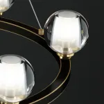 Подвесная люстра ILIANA CH D60 Brass Black от ImperiumLoft