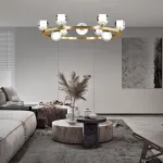 Подвесная люстра ILIANA CH D60 Brass Black от ImperiumLoft