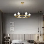 Подвесная люстра ILIANA CH D60 Brass Black от ImperiumLoft