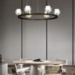 Подвесная люстра ILIANA CH D60 Brass Black от ImperiumLoft