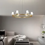 Подвесная люстра ILIANA CH D60 Brass Black от ImperiumLoft