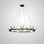 Подвесная люстра ILIANA CH D60 Brass Black от ImperiumLoft