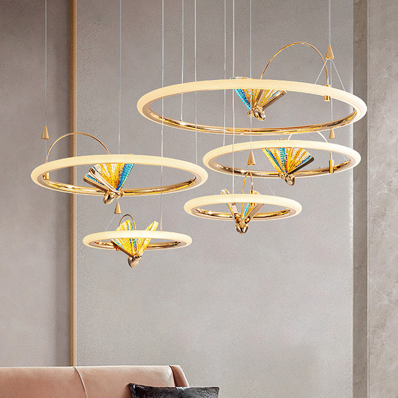 Подвесная люстра AMELIS RING D40 D60 D80