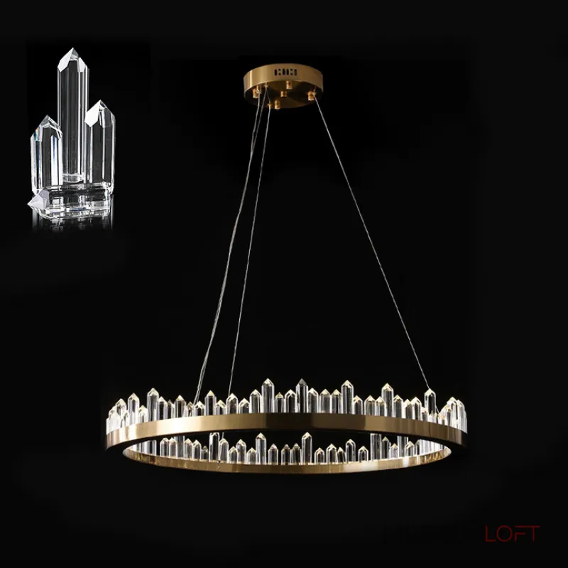 Подвесная люстра QUARTZ LUX A D60