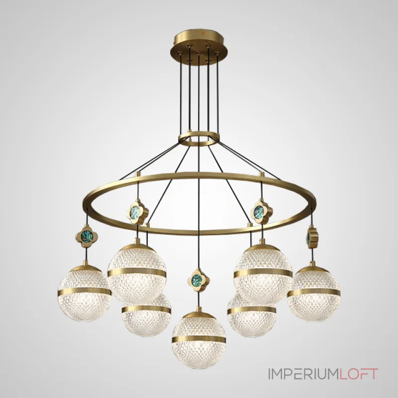 Подвесная люстра LUARA CH L9 от ImperiumLoft Подвесная люстра LUARA CH L9 от ImperiumLoft