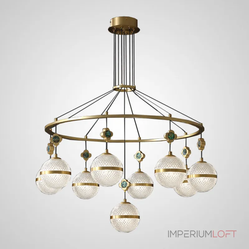 Подвесная люстра LUARA CH L9 от ImperiumLoft Подвесная люстра LUARA CH L9 от ImperiumLoft