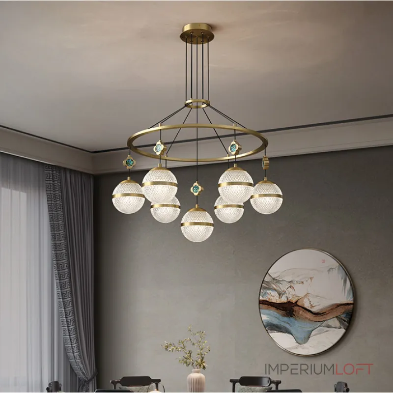 Подвесная люстра LUARA CH L9 от ImperiumLoft Подвесная люстра LUARA CH L9 от ImperiumLoft